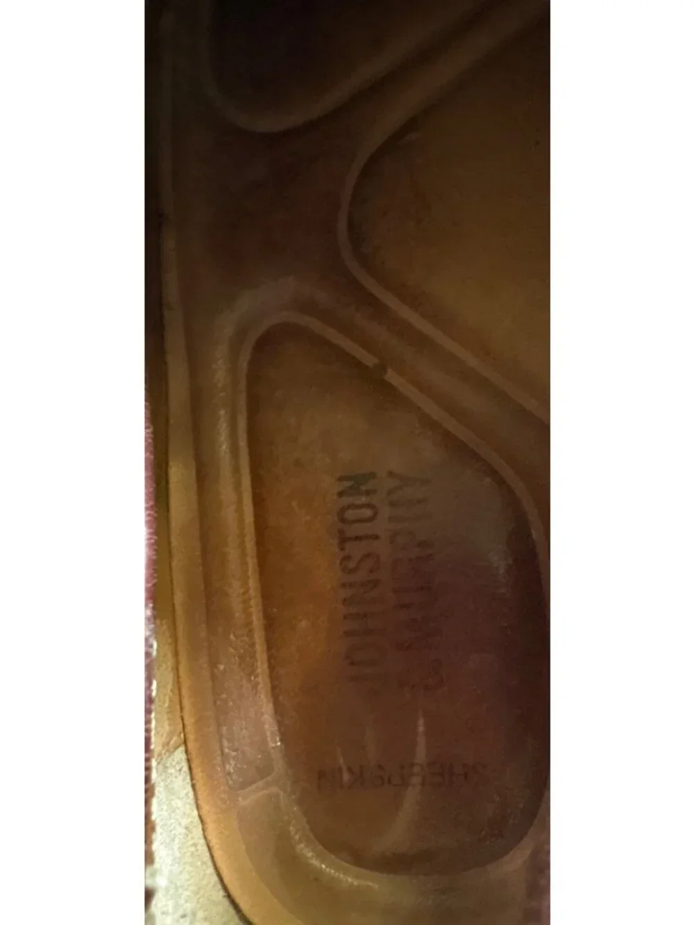 Johnston & Murphy Mens 11M Brown Leather Slip-On Loafers With Vibram Sole Brazil